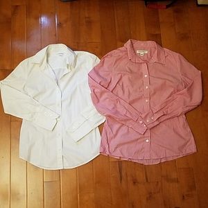 Calvin Klein and Banana Republic Dress shirts